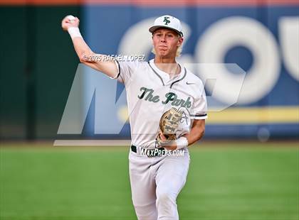 Thumbnail 2 in Kingwood Park vs. Liberty Hill (UIL Baseball 5A D2 Semifinal) photogallery.