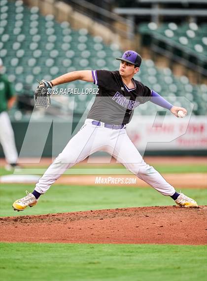 Thumbnail 3 in Kingwood Park vs. Liberty Hill (UIL Baseball 5A D2 Semifinal) photogallery.