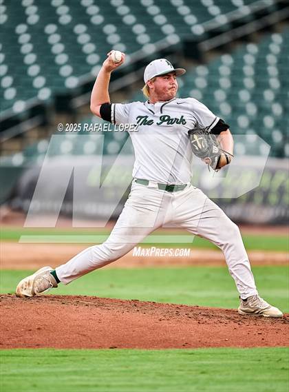 Thumbnail 2 in Kingwood Park vs. Liberty Hill (UIL Baseball 5A D2 Semifinal) photogallery.