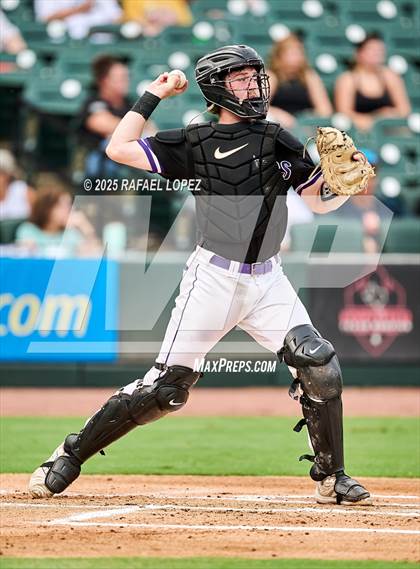 Thumbnail 3 in Kingwood Park vs. Liberty Hill (UIL Baseball 5A D2 Semifinal) photogallery.