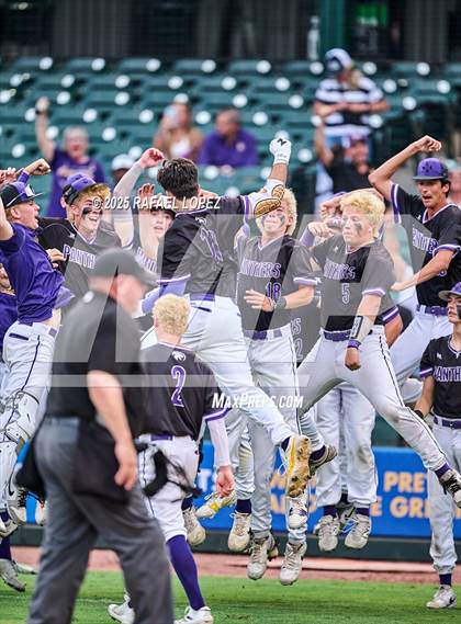 Thumbnail 2 in Kingwood Park vs. Liberty Hill (UIL Baseball 5A D2 Semifinal) photogallery.