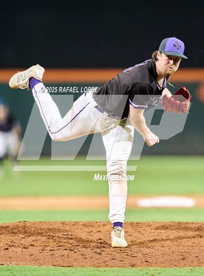 Thumbnail 3 in Kingwood Park vs. Liberty Hill (UIL Baseball 5A D2 Semifinal) photogallery.