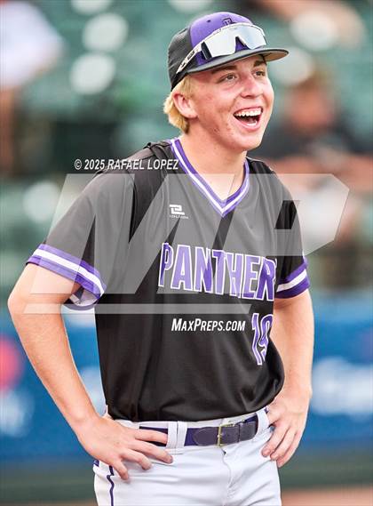 Thumbnail 3 in Kingwood Park vs. Liberty Hill (UIL Baseball 5A D2 Semifinal) photogallery.