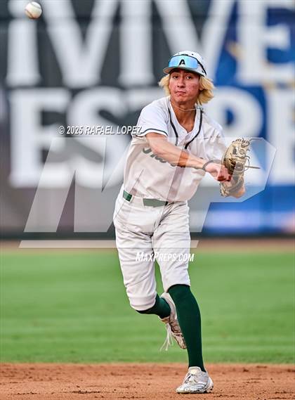 Thumbnail 3 in Kingwood Park vs. Liberty Hill (UIL Baseball 5A D2 Semifinal) photogallery.