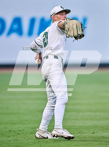 Thumbnail 2 in Kingwood Park vs. Liberty Hill (UIL Baseball 5A D2 Semifinal) photogallery.