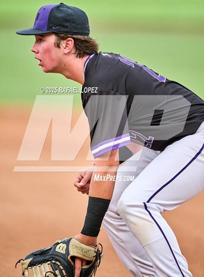 Thumbnail 3 in Kingwood Park vs. Liberty Hill (UIL Baseball 5A D2 Semifinal) photogallery.