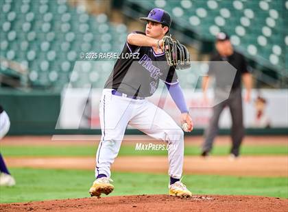 Thumbnail 3 in Kingwood Park vs. Liberty Hill (UIL Baseball 5A D2 Semifinal) photogallery.