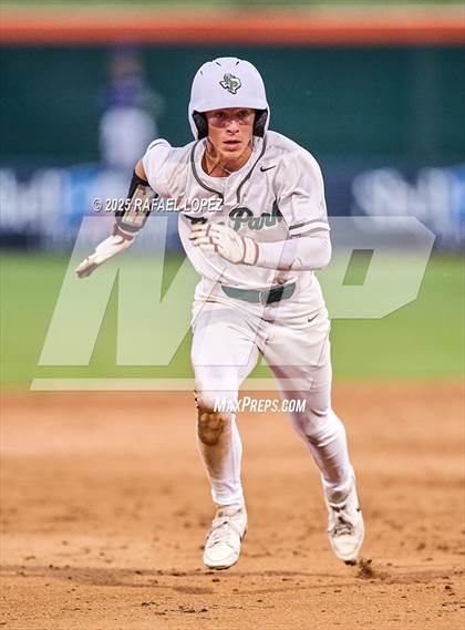 Thumbnail 3 in Kingwood Park vs. Liberty Hill (UIL Baseball 5A D2 Semifinal) photogallery.