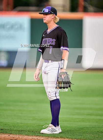 Thumbnail 2 in Kingwood Park vs. Liberty Hill (UIL Baseball 5A D2 Semifinal) photogallery.