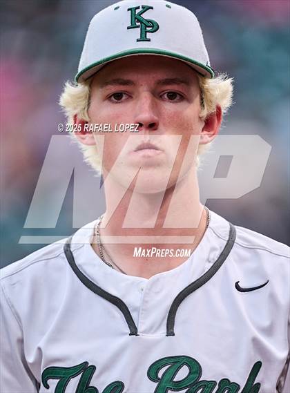 Thumbnail 2 in Kingwood Park vs. Liberty Hill (UIL Baseball 5A D2 Semifinal) photogallery.
