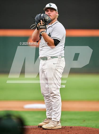 Thumbnail 3 in Kingwood Park vs. Liberty Hill (UIL Baseball 5A D2 Semifinal) photogallery.
