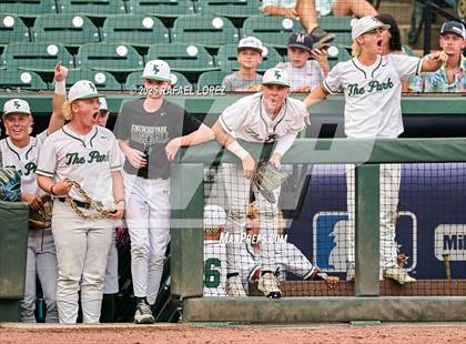 Thumbnail 3 in Kingwood Park vs. Liberty Hill (UIL Baseball 5A D2 Semifinal) photogallery.