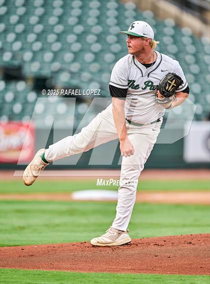 Thumbnail 2 in Kingwood Park vs. Liberty Hill (UIL Baseball 5A D2 Semifinal) photogallery.