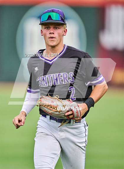 Thumbnail 2 in Kingwood Park vs. Liberty Hill (UIL Baseball 5A D2 Semifinal) photogallery.