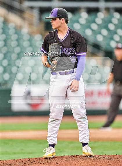 Thumbnail 3 in Kingwood Park vs. Liberty Hill (UIL Baseball 5A D2 Semifinal) photogallery.