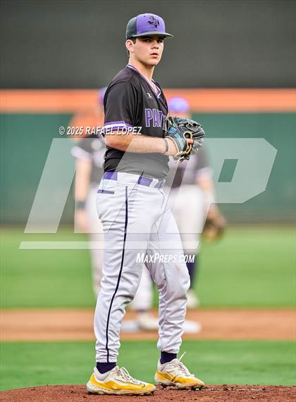 Thumbnail 3 in Kingwood Park vs. Liberty Hill (UIL Baseball 5A D2 Semifinal) photogallery.