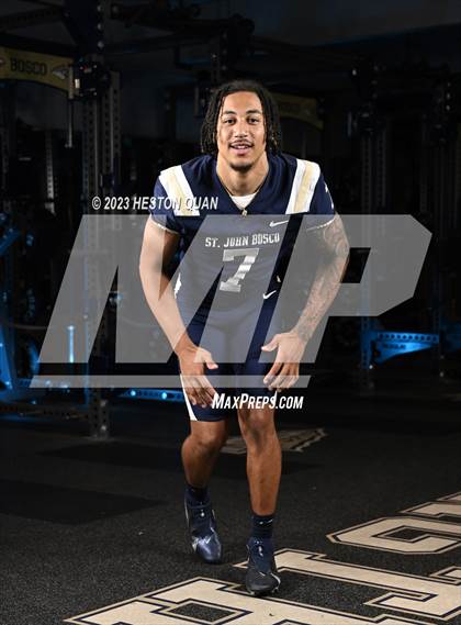 Thumbnail 2 in St. John Bosco (Preseason Top 25 Photo Shoot) photogallery.