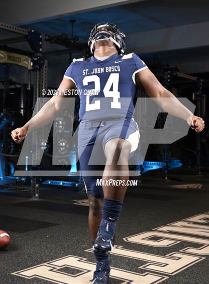 Thumbnail 3 in St. John Bosco (Preseason Top 25 Photo Shoot) photogallery.