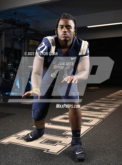 Thumbnail 1 in St. John Bosco (Preseason Top 25 Photo Shoot) photogallery.