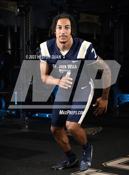 Thumbnail 2 in St. John Bosco (Preseason Top 25 Photo Shoot) photogallery.