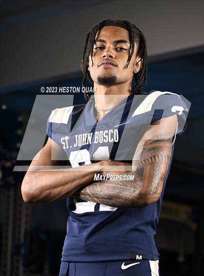 Thumbnail 2 in St. John Bosco (Preseason Top 25 Photo Shoot) photogallery.