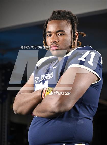 Thumbnail 2 in St. John Bosco (Preseason Top 25 Photo Shoot) photogallery.