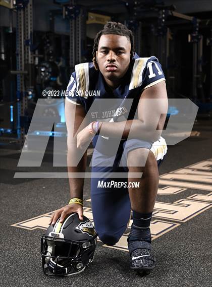 Thumbnail 3 in St. John Bosco (Preseason Top 25 Photo Shoot) photogallery.