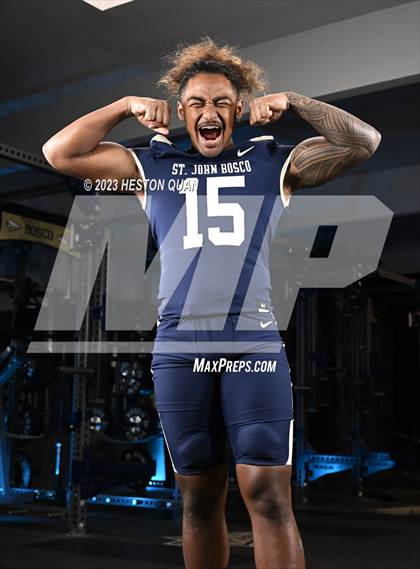 Thumbnail 2 in St. John Bosco (Preseason Top 25 Photo Shoot) photogallery.