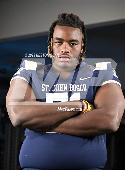 Thumbnail 1 in St. John Bosco (Preseason Top 25 Photo Shoot) photogallery.