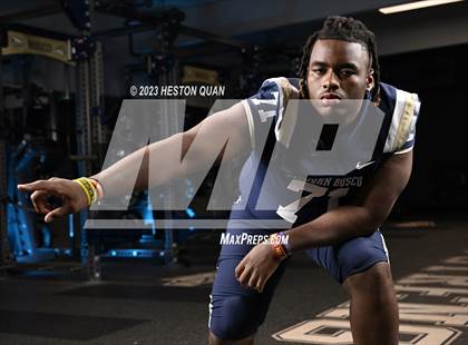 Thumbnail 2 in St. John Bosco (Preseason Top 25 Photo Shoot) photogallery.