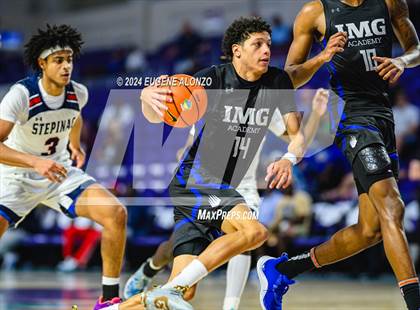 Thumbnail 2 in Archbishop Stepinac vs. IMG Academy (City of Palms Classic) photogallery.