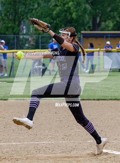 Thumbnail 2 in Freeburg vs Breese Central ( IHSA Class 2A Regional Championship)  photogallery.