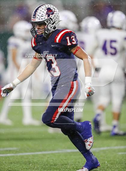 Thumbnail 2 in Aubrey @ Graham (UIL 4A Regional Semifinal Playoff) photogallery.