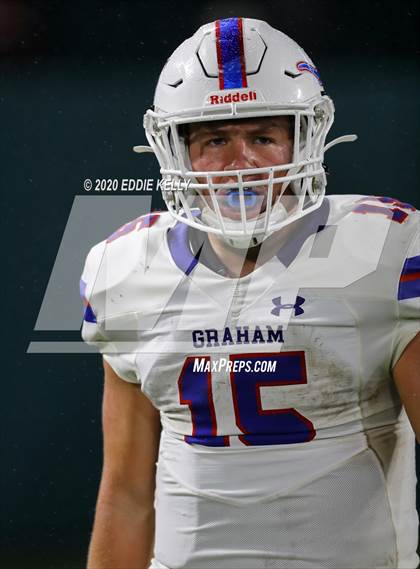 Thumbnail 1 in Aubrey @ Graham (UIL 4A Regional Semifinal Playoff) photogallery.