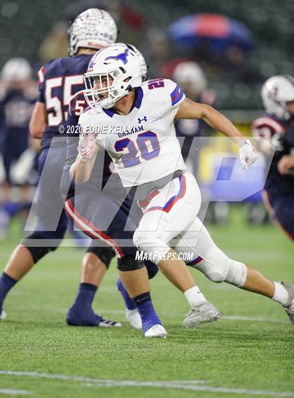 Thumbnail 1 in Aubrey @ Graham (UIL 4A Regional Semifinal Playoff) photogallery.