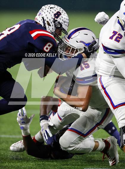 Thumbnail 2 in Aubrey @ Graham (UIL 4A Regional Semifinal Playoff) photogallery.