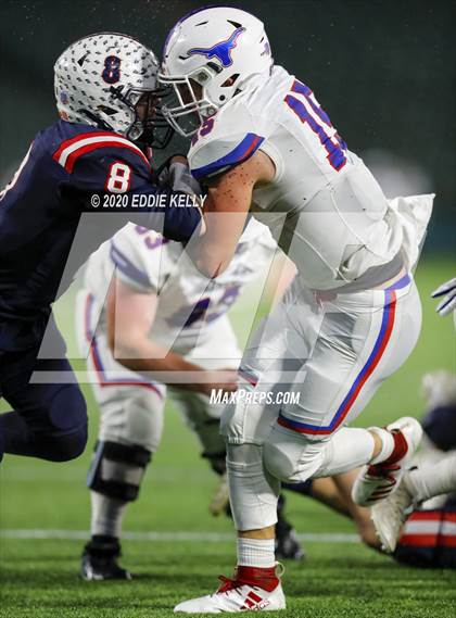 Thumbnail 2 in Aubrey @ Graham (UIL 4A Regional Semifinal Playoff) photogallery.