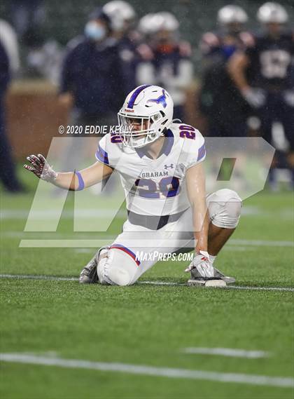 Thumbnail 3 in Aubrey @ Graham (UIL 4A Regional Semifinal Playoff) photogallery.