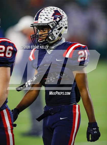 Thumbnail 1 in Aubrey @ Graham (UIL 4A Regional Semifinal Playoff) photogallery.