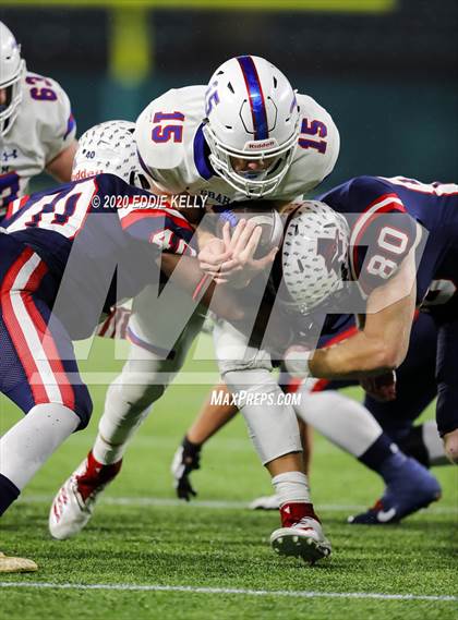 Thumbnail 2 in Aubrey @ Graham (UIL 4A Regional Semifinal Playoff) photogallery.