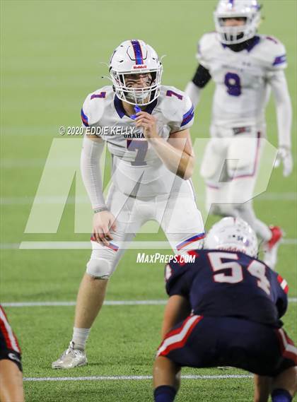 Thumbnail 3 in Aubrey @ Graham (UIL 4A Regional Semifinal Playoff) photogallery.
