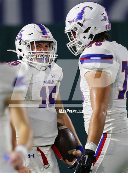 Thumbnail 1 in Aubrey @ Graham (UIL 4A Regional Semifinal Playoff) photogallery.
