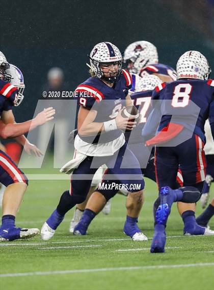 Thumbnail 3 in Aubrey @ Graham (UIL 4A Regional Semifinal Playoff) photogallery.