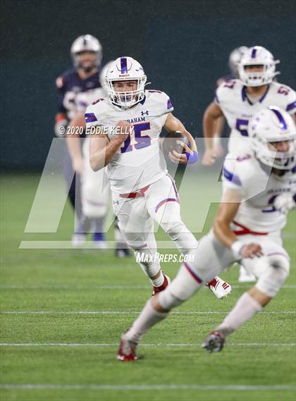 Thumbnail 3 in Aubrey @ Graham (UIL 4A Regional Semifinal Playoff) photogallery.