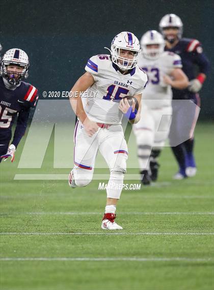 Thumbnail 1 in Aubrey @ Graham (UIL 4A Regional Semifinal Playoff) photogallery.