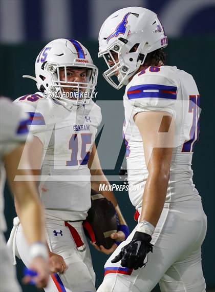 Thumbnail 3 in Aubrey @ Graham (UIL 4A Regional Semifinal Playoff) photogallery.