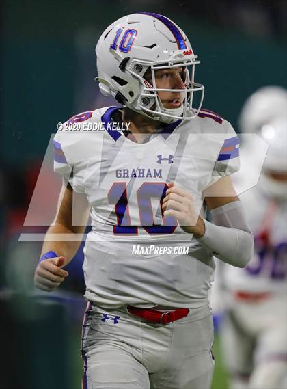 Thumbnail 3 in Aubrey @ Graham (UIL 4A Regional Semifinal Playoff) photogallery.