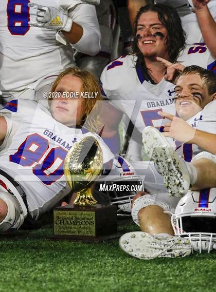 Thumbnail 1 in Aubrey @ Graham (UIL 4A Regional Semifinal Playoff) photogallery.