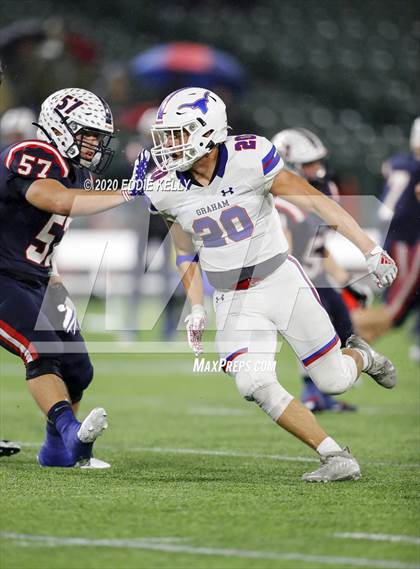 Thumbnail 2 in Aubrey @ Graham (UIL 4A Regional Semifinal Playoff) photogallery.