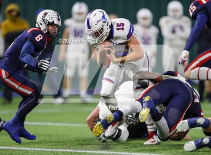 Thumbnail 1 in Aubrey @ Graham (UIL 4A Regional Semifinal Playoff) photogallery.